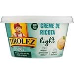 Ficha técnica e caractérísticas do produto Creme de Ricota Light Tirolez 200g