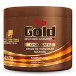 Ficha técnica e caractérísticas do produto Creme de Tratamento Niely Gold Chocolate 430G