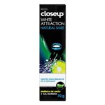 Ficha técnica e caractérísticas do produto Creme Dental Close Up White Attraction Natural Smile 70g - 1 Unidade