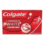 Ficha técnica e caractérísticas do produto Creme Dental Colgate Luminous White 70g Leve 3 Pague 2