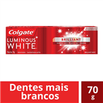 Ficha técnica e caractérísticas do produto Creme Dental Colgate Luminous White Brilliant Mint 70g Creme Dental Colgate Luminous White Esmalte Brilhante 70 G
