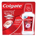 Ficha técnica e caractérísticas do produto Creme Dental Colgate Luminous White Brilliant Mint 70g Promo Grátis 1 Enxaguante Bucal