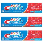 Ficha técnica e caractérísticas do produto Creme Dental Crest Kids - Kit 03 Unidades