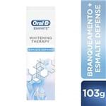 Ficha técnica e caractérísticas do produto Creme Dental 3D White Whitening Therapy Esmalte Defense, Oral B, 103gr