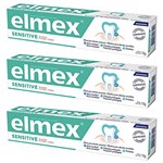 Ficha técnica e caractérísticas do produto Creme Dental Elmex Sensitive 110g - Kit 03 Unidades