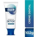 Ficha técnica e caractérísticas do produto Creme Dental Gengiva Detox Deep Clean, Oral B, 102g
