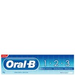 Ficha técnica e caractérísticas do produto Creme Dental Oral 1.2.3 Menta 90g