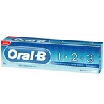 Ficha técnica e caractérísticas do produto Creme Dental Oral-B 1 2 3 Menta Suave - 90g