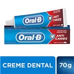 Ficha técnica e caractérísticas do produto Creme Dental Oral-B 123 Anti Caries Menta Suave, 70 G