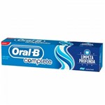 Ficha técnica e caractérísticas do produto Creme Dental Oral B Complete Limpeza Profunda 70g - Oral -b