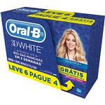 Ficha técnica e caractérísticas do produto Creme Dental Oral-B 3D White 70g Brilliant Fresh Leve 6 Pague 4