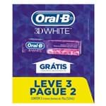 Ficha técnica e caractérísticas do produto Creme Dental Oral-B 3D White 70g Embalagem Leve 3 Pague 2 Unidades Creme Dental Oral-B 3D White 70 G Leve 3 e Pague 2