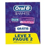 Ficha técnica e caractérísticas do produto Creme Dental Oral B 3D White Brilliant Fresh 70g com 3 Unidades