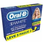 Ficha técnica e caractérísticas do produto Creme Dental Oral-B 3D White Leve 3 Pague 2