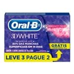 Ficha técnica e caractérísticas do produto Creme Dental Oral B 3D White Leve 3 Pague 2 com 70g Cada