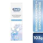 Ficha técnica e caractérísticas do produto Creme Dental Oral-B 3D White Whitening Therapy Esmalte Defense 103g