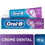 Ficha técnica e caractérísticas do produto Creme Dental Oral B Escudo Antiaçucar 70g