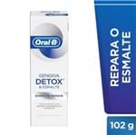 Ficha técnica e caractérísticas do produto Creme Dental Oral-B Gengiva Detox & Esmalte 102g Creme Dental Oral B Detox & Esmalte Repair 102g