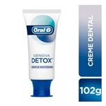 Ficha técnica e caractérísticas do produto Creme Dental Oral B Gengiva Detox Gentle Whitening 102g - Oral -b