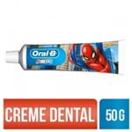 Ficha técnica e caractérísticas do produto Creme Dental Oral-B Kids Spiderman 50g CD INF ORAL-B KIDS 50G SPIDER MAN