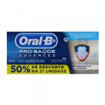 Ficha técnica e caractérísticas do produto Creme Dental Oral-B Pro-Saúde Advanced 2x70g - Oral B