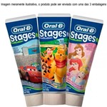 Ficha técnica e caractérísticas do produto Creme Dental Oral-B Stages Infantil Sabores 100g - Oral -b