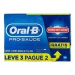 Ficha técnica e caractérísticas do produto Creme Dental Pró-Saúde com Escudo Anti-Açúcar Oral B 70g Cada Leve 3 Pague 2