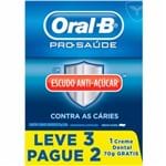Ficha técnica e caractérísticas do produto Creme Dental Pro-Saúde com Escudo Anti-Açúcar Oral-B 70g Leve 3 Pague 2