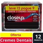 Ficha técnica e caractérísticas do produto Creme Dental Red Hot Close-Up 90g Leve 12 Pague 9