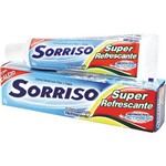 Ficha técnica e caractérísticas do produto Creme Dental Sorriso com Cálcio Super Refrescante 50g