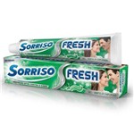 Ficha técnica e caractérísticas do produto Creme Dental Sorriso Fresh Hortelã Gel 90g