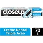 Ficha técnica e caractérísticas do produto Creme Dental Triple Hortelã Close Up 70g