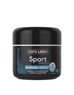 Creme Desodorante Antitranspirante Sport Energy, Sem Álcool, Toque Seco 45gr - Vini Lady