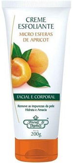 Ficha técnica e caractérísticas do produto Creme Esfoliante Facial Flores e Vegetais Apricot 200g