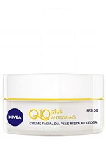 Ficha técnica e caractérísticas do produto Creme Facial Antissinais Dia Nivea Q10 Plus Pele Mista a Oleosa Fps30 50Ml, Nivea