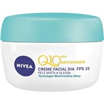 Creme Facial Dia Nivea Q10 Plus Antissinais Pele Mista a Oleosa FPS 15