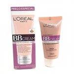 Ficha técnica e caractérísticas do produto Creme Facial Loreal B.B.Cream 5X1 Medio FPS 20 Oil Free 30ml