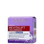 Ficha técnica e caractérísticas do produto Creme Facial L'Oréal Revitalift Hialurônico Noturno - 49g - Loreal Dermo