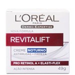 Ficha técnica e caractérísticas do produto Creme Facial Revitalift Noturno L'Oréal Paris - 49g