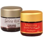 Ficha técnica e caractérísticas do produto Creme Facial Veneno de Abelha + Geleia Real Kit com 2 Potes