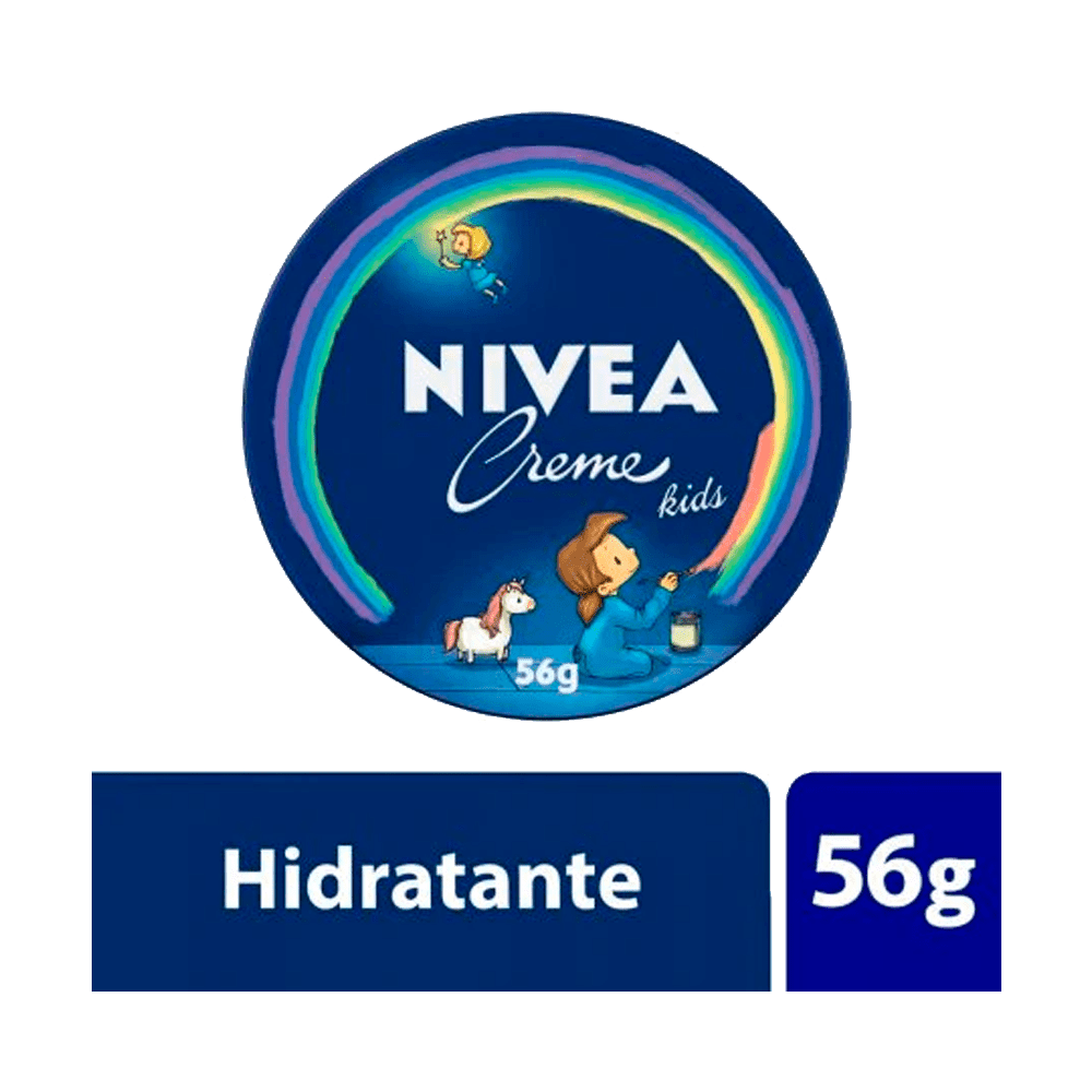 Ficha técnica e caractérísticas do produto Creme Hidratante Facial Nivea Lata Kids 56g