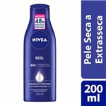 Ficha técnica e caractérísticas do produto Creme Hidratante Nivea Milk 200 Ml