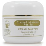 Ficha técnica e caractérísticas do produto Creme Hidratante Pós Sol Aloe Vera (Babosa) 55g - Alpha Aloe