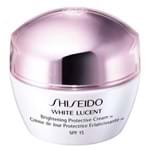 Ficha técnica e caractérísticas do produto Creme Hidratante Shiseido White Lucent Brightening Protective W Clareador FPS 15 50ml