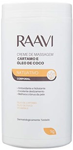 Ficha técnica e caractérísticas do produto Creme Massagem Cartamo 1Kg, Raavi