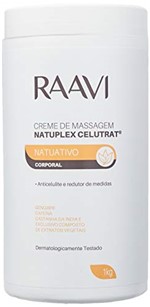Ficha técnica e caractérísticas do produto Creme Massagem Natuplex 1 Kg, Raavi