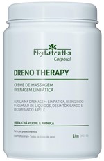Ficha técnica e caractérísticas do produto Creme para Drenagem Linfática - Dreno Therapy 1kg - Phytotratha