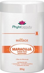 Ficha técnica e caractérísticas do produto Creme para Massagem com Maracujá 1kg - Phytobeauty
