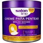 Ficha técnica e caractérísticas do produto Creme para Pentear Brilho Maximo Salon Line 500G