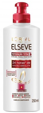 Ficha técnica e caractérísticas do produto Creme para Pentear Elseve Reparação Total 5+ 250ml - Loréal Paris
